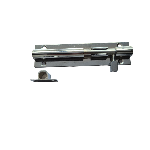 Door Barrel Bolt Straight 100mm C/P - Image 2