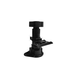 PVC Plinth Adj Leg - Black