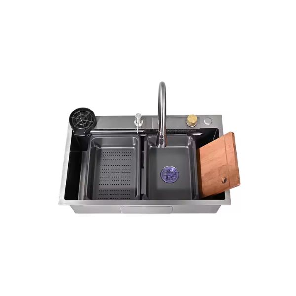 Top Mount Jetstone Black